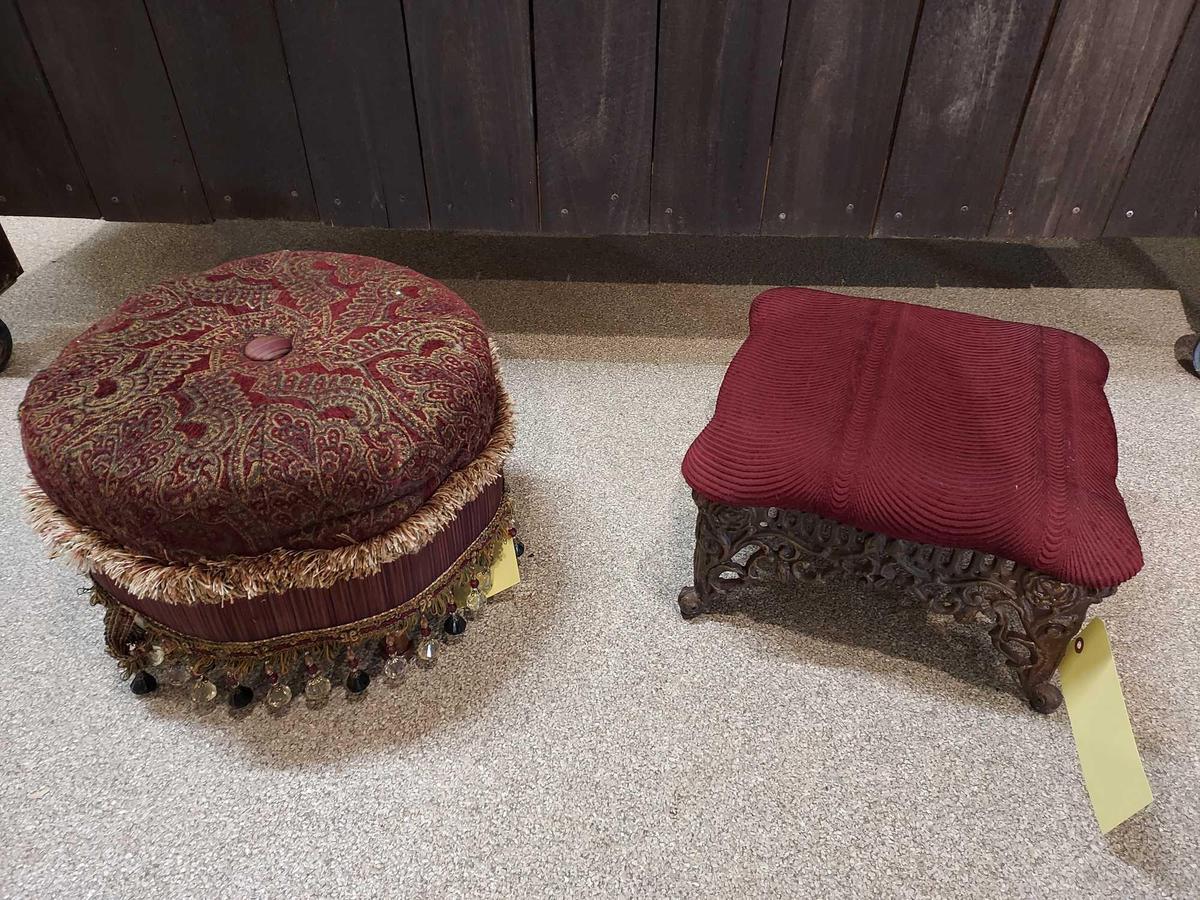 Ornate Modern Footstools