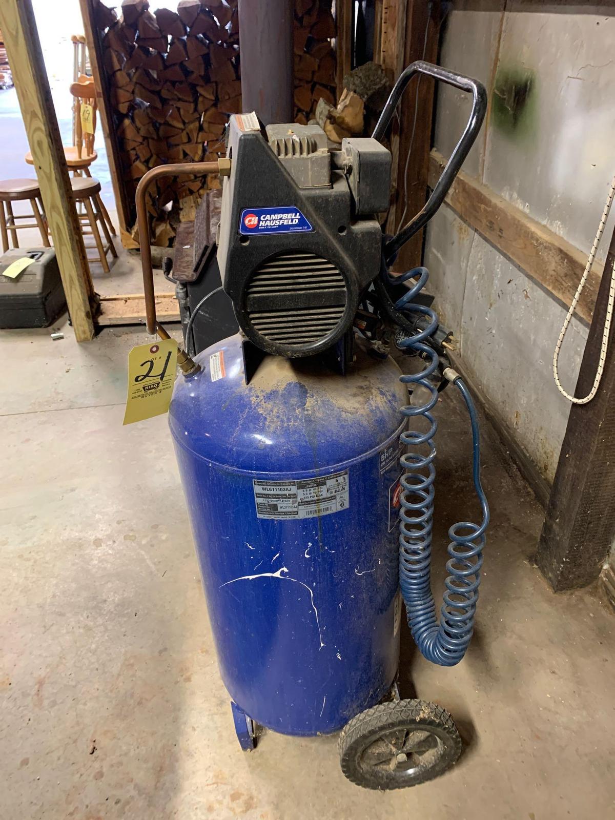 5HP 26 Gallon air compressor