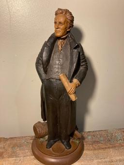 Andrew Jackson figure approximately 14" tall