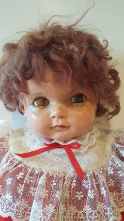 28 inch Vintage composition doll
