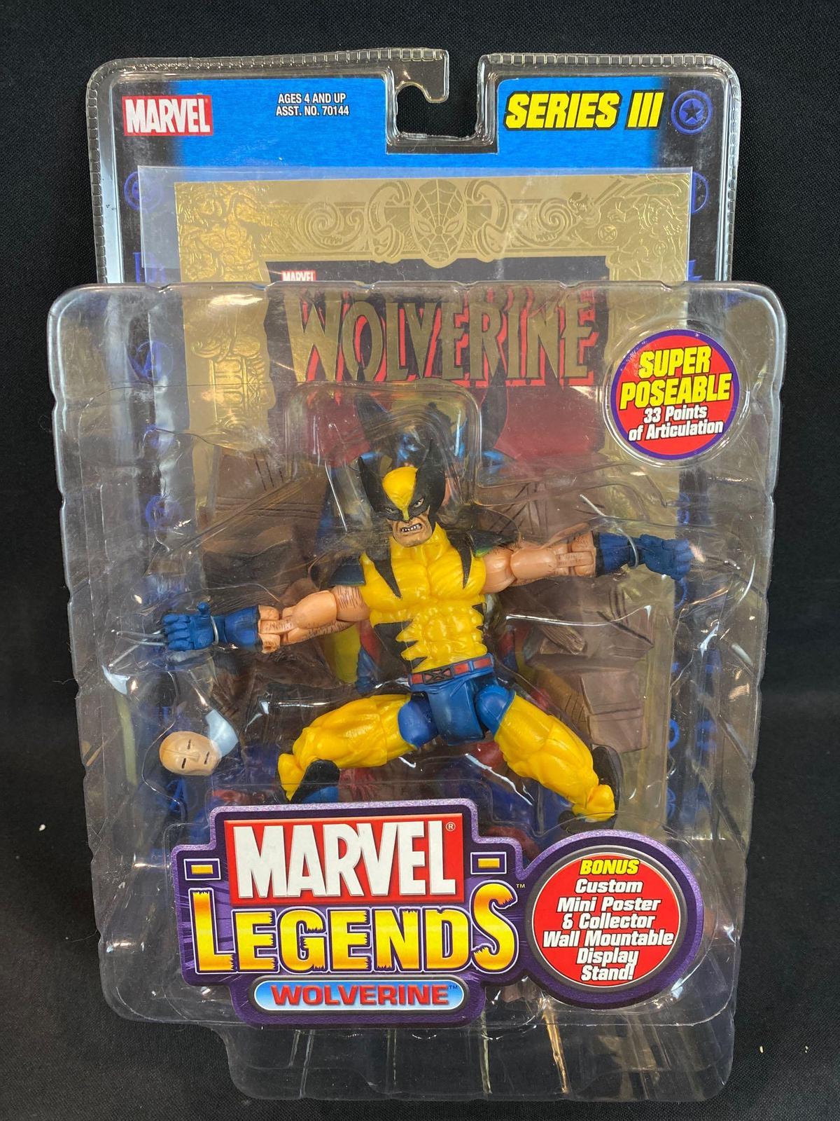 Marvel Legends Toy Biz Series 3 Wolverine gold foil variant