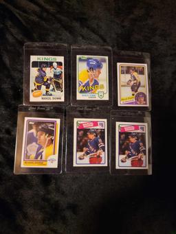 Marcel Dionne HOFer Topps O-PEE-CHEE Hockey 6 card group lot