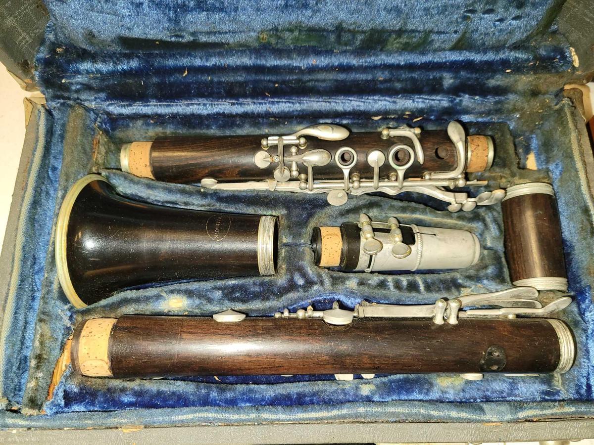 Clarinet with case