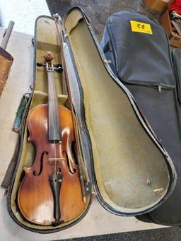 Violin with case