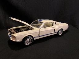 Ertl 1967 Ford Mustang pony car, Ertl 1968 Ford Shelby GT500 Mustang