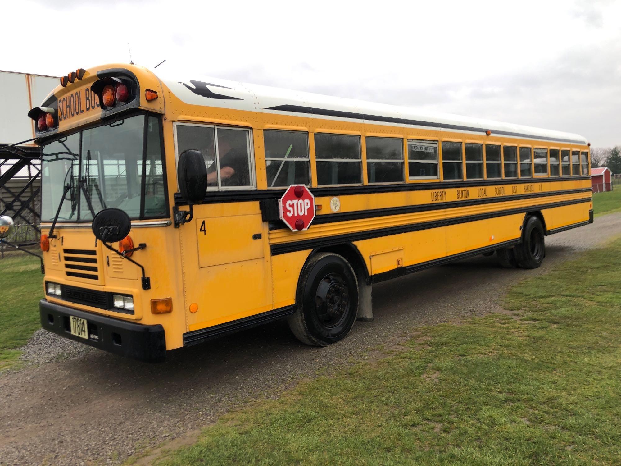 2004 Bluebird A3FE 84 Passenger School Bus