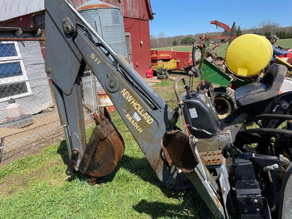 New Holland 511 quick attach backhoe