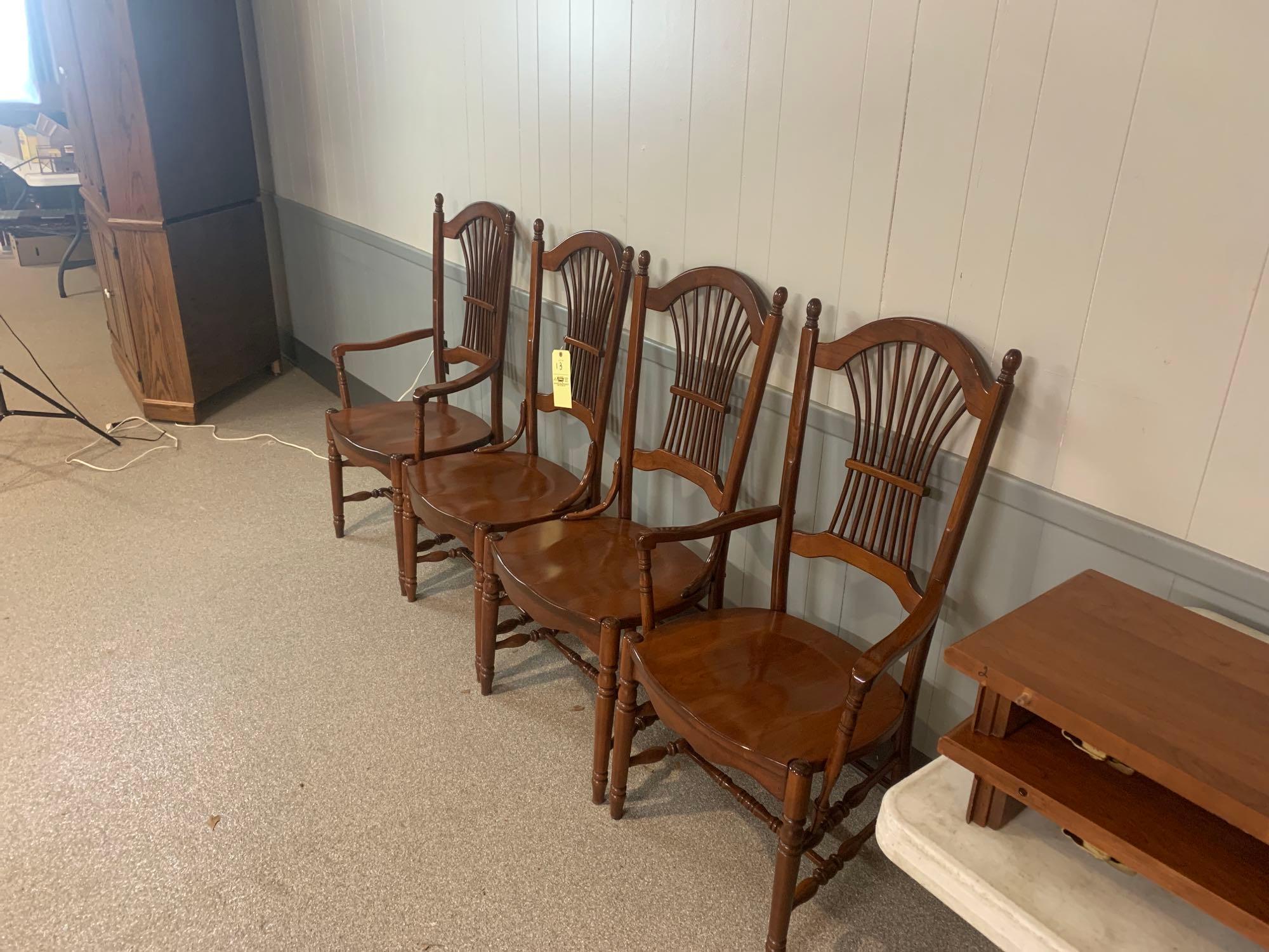 Four Dinner Table Chairs