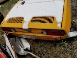 1971 Fiat 850 Spider convertible, not running