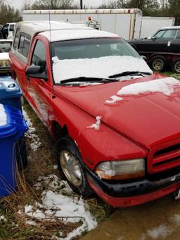 1997 Dodge Dakota pickup truck, standard shift