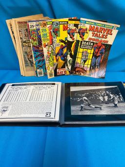 vintage comics Spider Man, Conlon collection pictures
