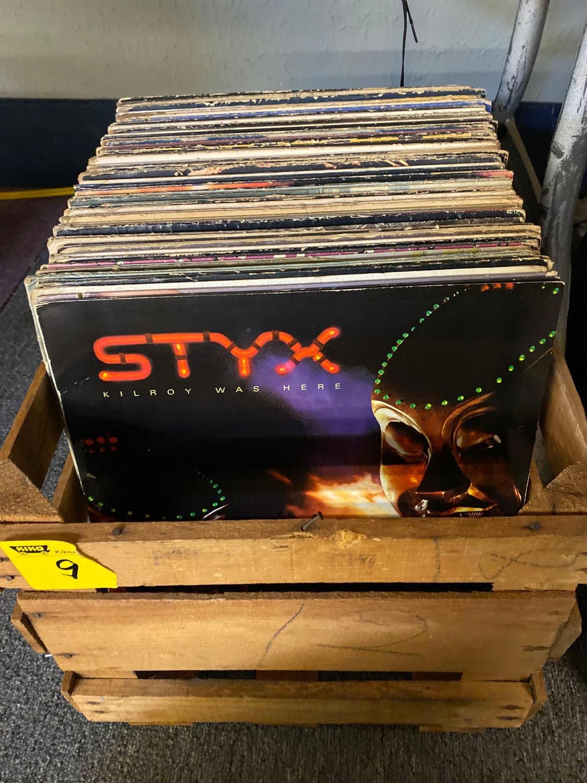 rock records, Styx, Collins, Hair, Culture Club, Skynyard, Iron Butterfly