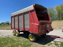 Miller pro 5200 forage wagon with brand new running gear