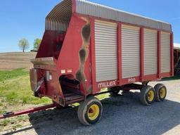 Miller pro 5200 forage wagon with brand new running gear