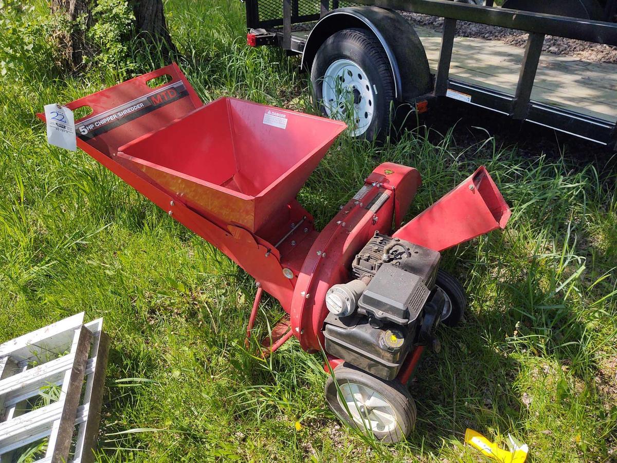 MTD 5 HP Chipper/Shredder