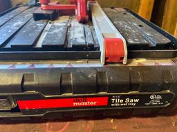 Drill Master Tile Saw and Table