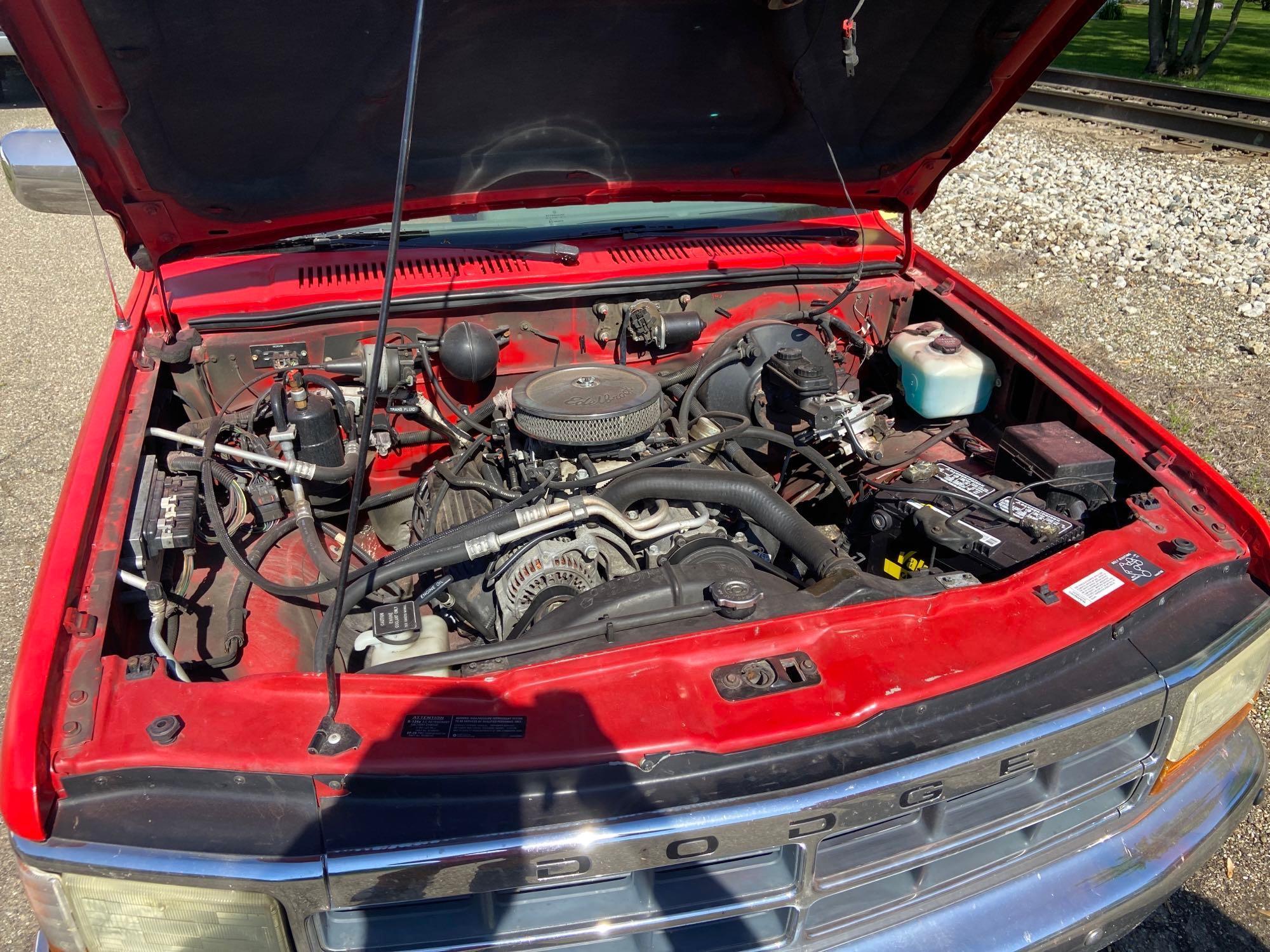 1996 Dodge Dakota SLT . title is marked odometer Discrepancy