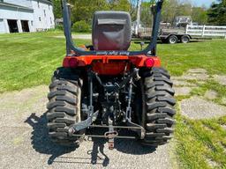 Agco ST28A 4x4 diesel tractor w/540 PTO, 60? mowing deck, 674 hrs.