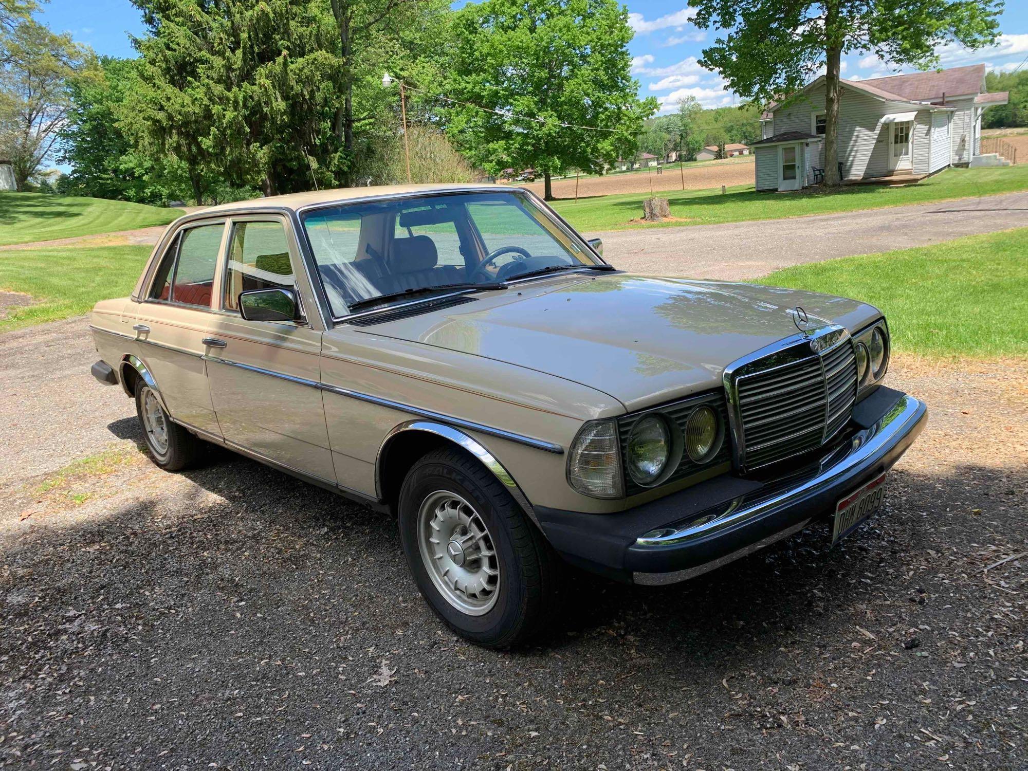 1983 Mercedes Benz , alloy wheels, sunroof, power windows, never driven in snow - clean inside & out