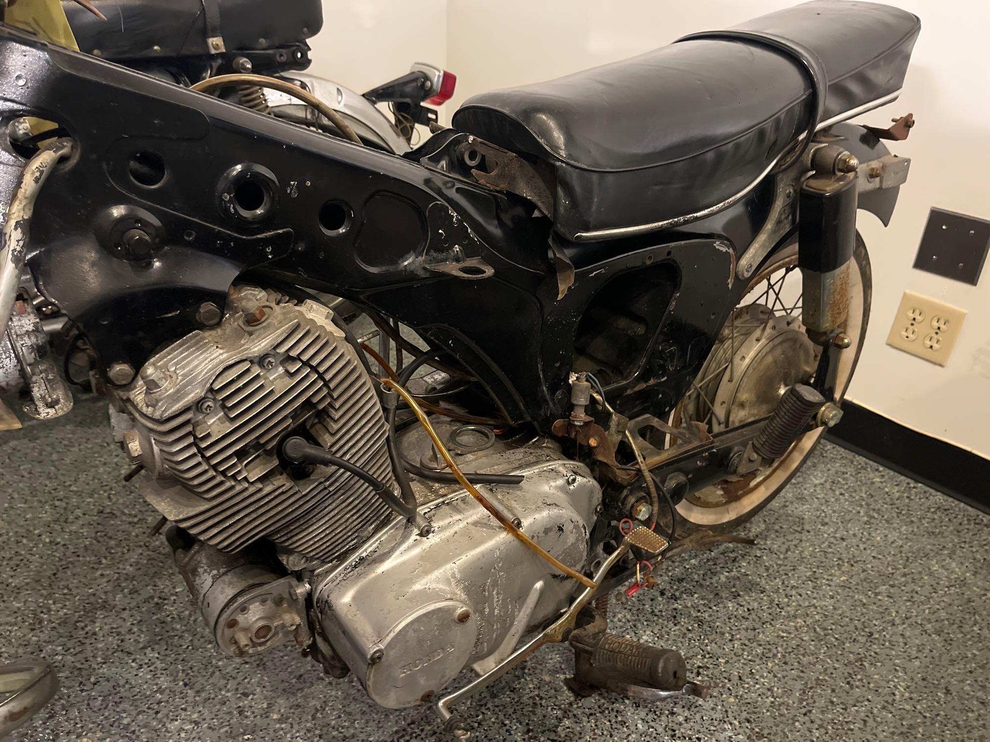 1965 Honda 305 CA77 parts bike no title