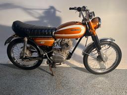 1971 Honda CL100 K1 Candy Topaz Orange