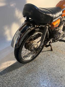 1971 Honda CL100 K1 Candy Topaz Orange