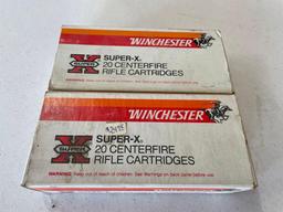 2 boxes 375 Winchester ammo