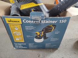 Wagner Power Tex Sprayer & Wagner Control Stainer 150