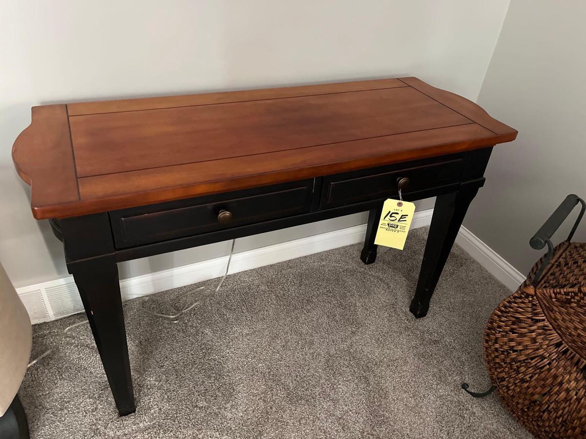 SOFA TABLE WITH TWO DRAWERS