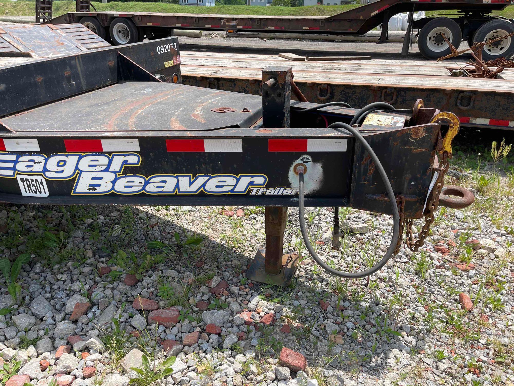 2009 Eager Beaver 20 ft. + 5 ft. beavertail, deck over, 24,000# with title