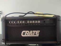 2 Crate Speaker Cabinets and Head Unit