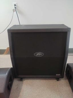 Peavy 6505 Speaker Cabinet w/ Peavy 6505 Tube Amplifier & 2 Stage Monitors