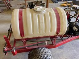 gas powered 60 gal sprayer