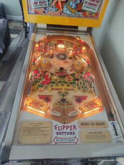 1960 Gottlieb Merry Go Round Pinball Machine