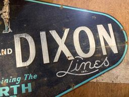 Mason and Dixon Lines Porcelain Sign