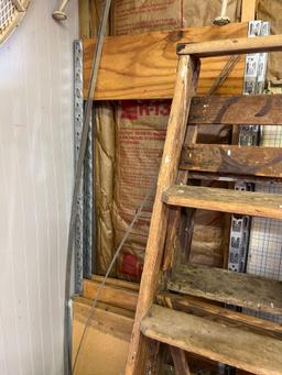 Ladders, Lumber, Cabinet, Metal