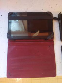 2 Amazon Kindles with Cases & Chargers