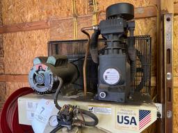 Ingersoll Rand Air Compressor with Hose Reel