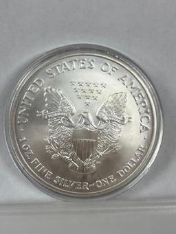 2006 American Silver Eagle .999 Silver Colorized