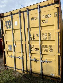 2002 CIMC Steel Storage Container