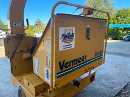 Vermeer BC625 Towable Wood Chipper 781 Hrs.