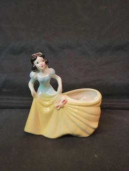 Vintage Walt Disney Snow White planter