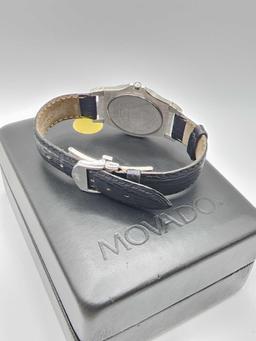 Gent's MOVADO wristwatch/watch in box