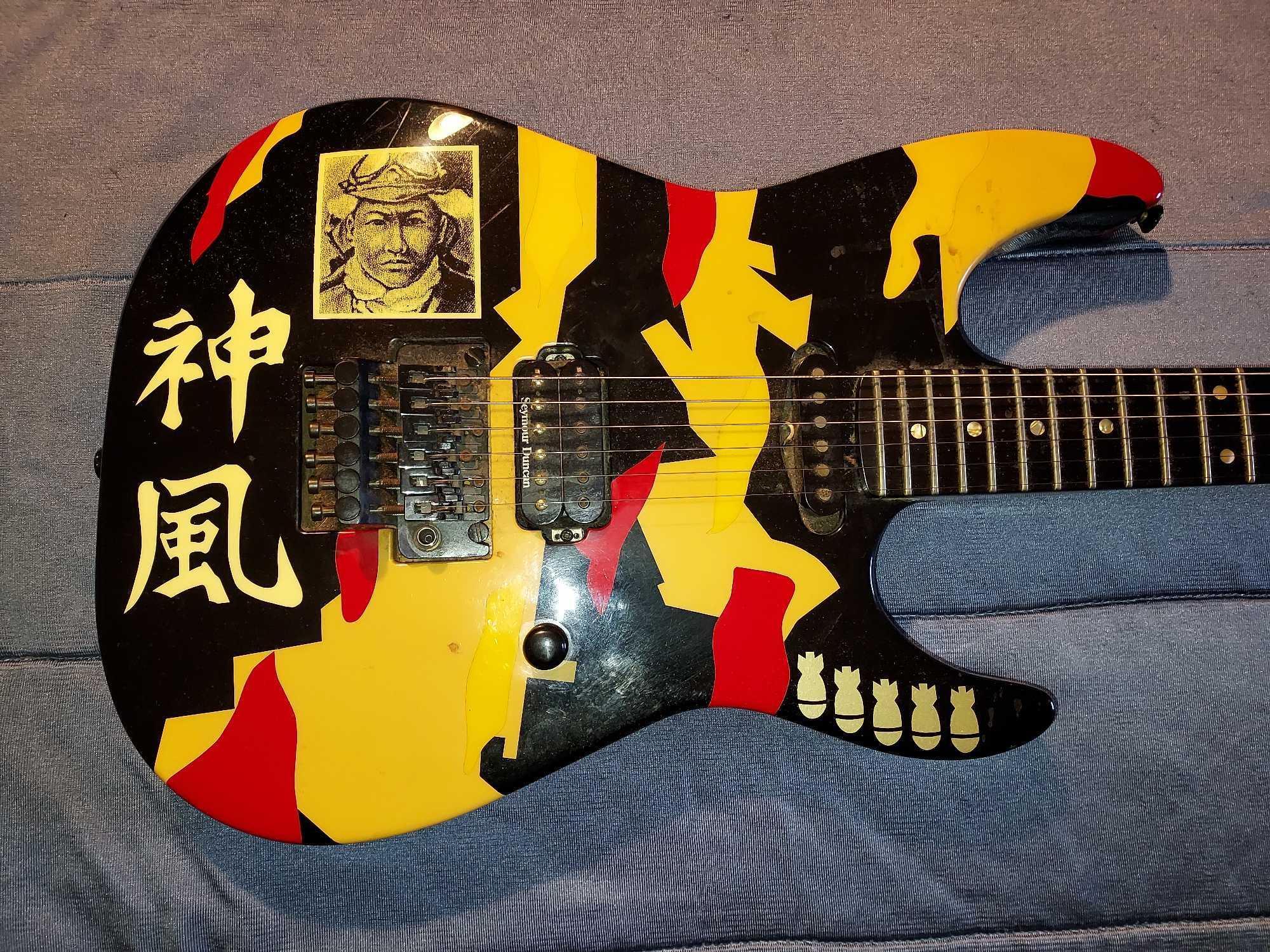 ESP George Lynch Electric Guitar "Kamikaze" w/Case
