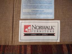 Norwalk Furniture Plaid 3 Cushion Sofa