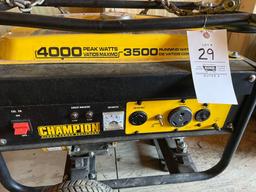 Champion 4000 Watt Generator