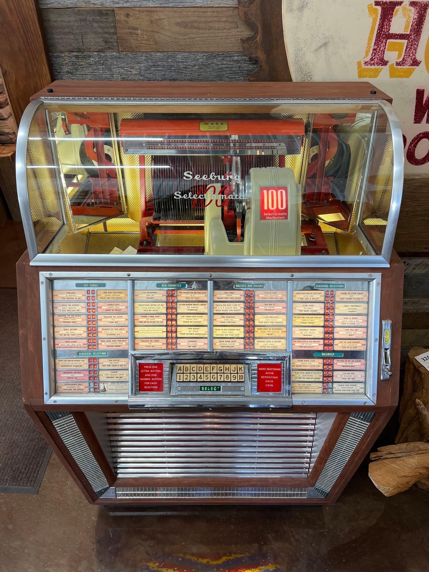 1952 Seeburg Select-O-Matic 100 Jukebox Model M100B