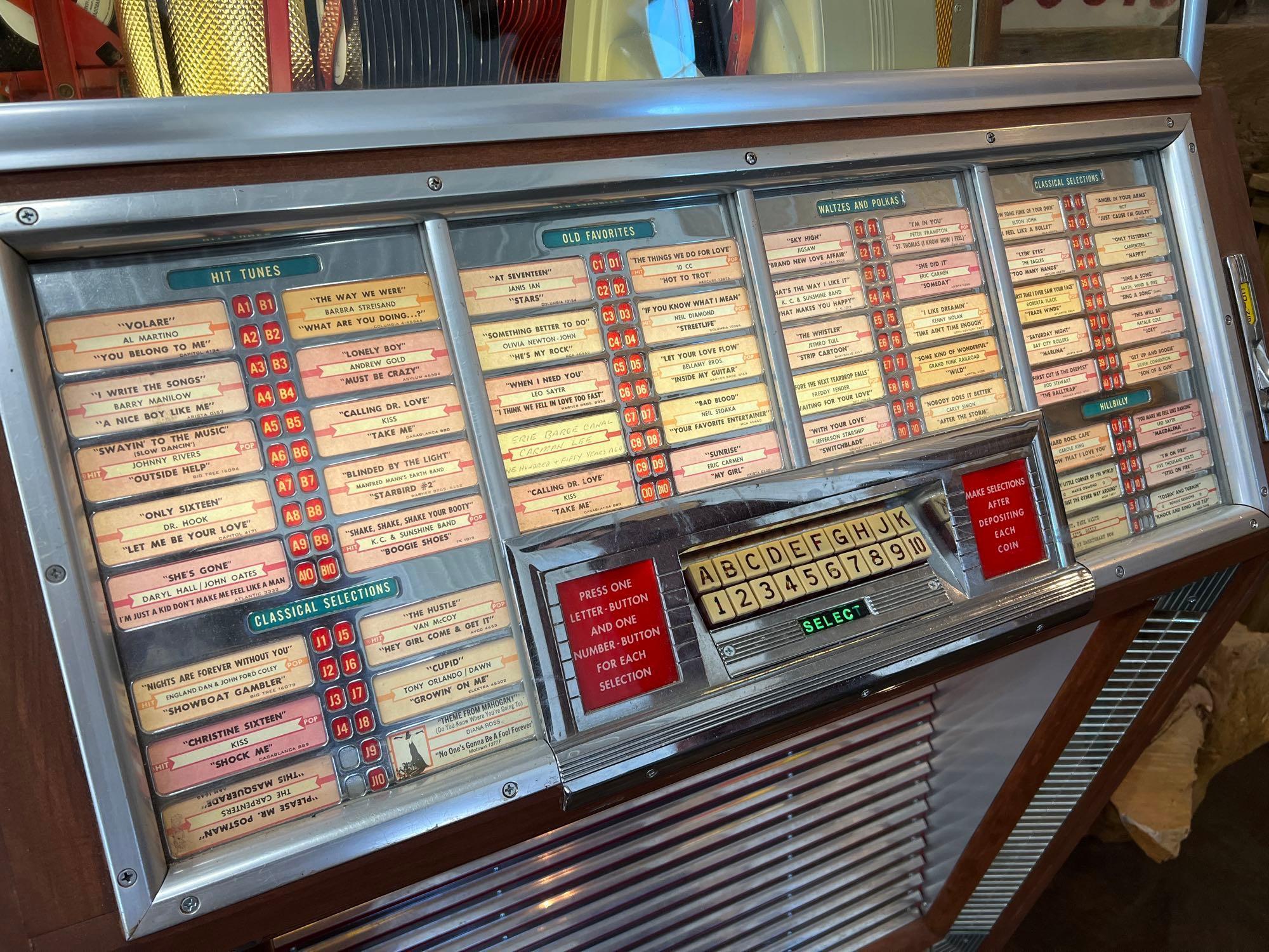 1952 Seeburg Select-O-Matic 100 Jukebox Model M100B