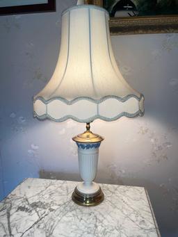 (2) Wedgewood Lamp