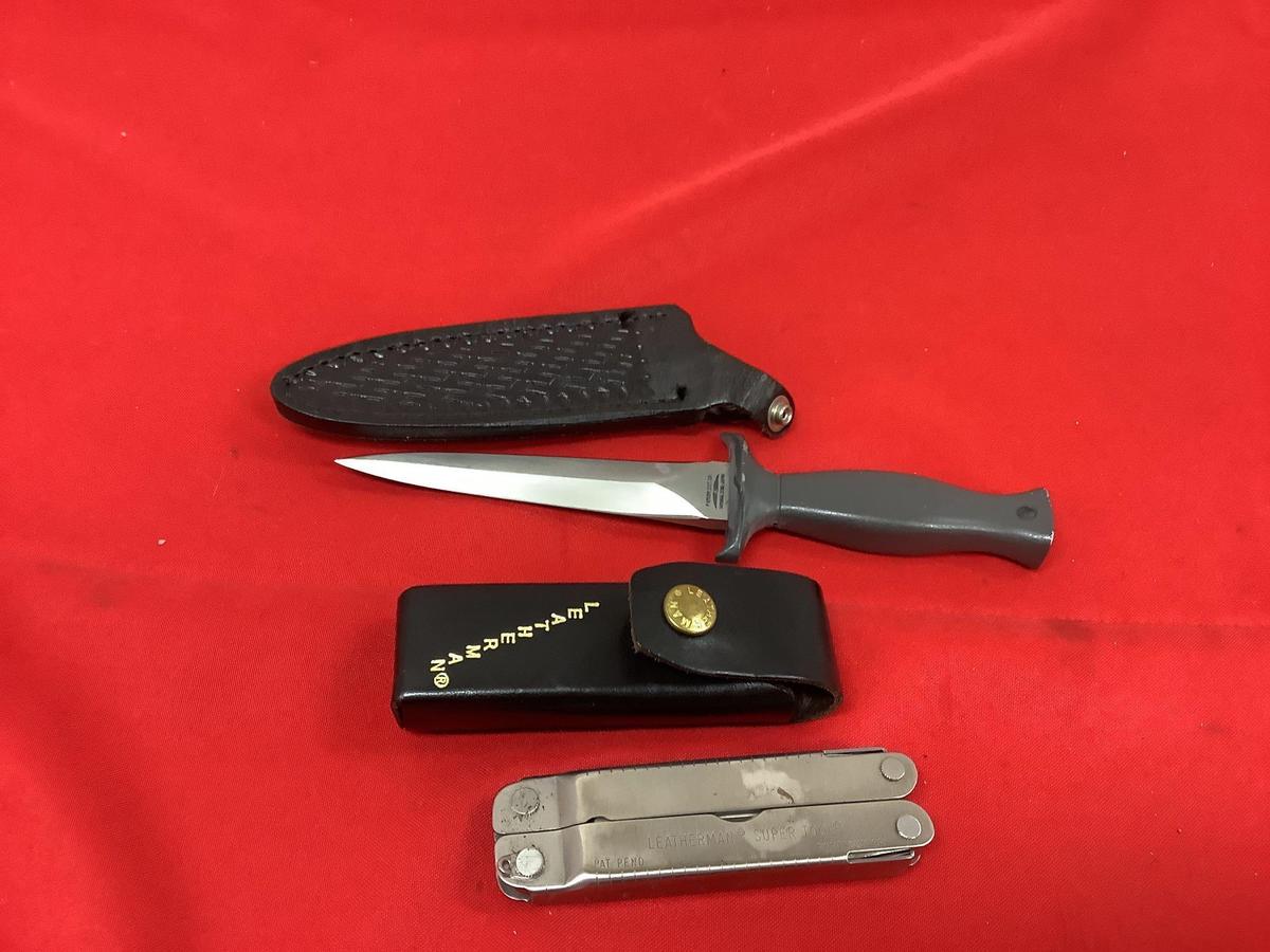 Parker Knife and Leatherman Multi Tool
